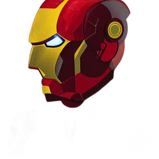 mask, robot, face, weapon transparent PNG cut-out