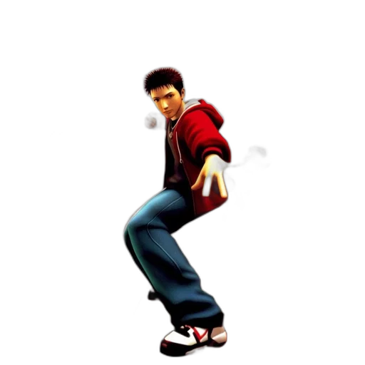 dance-themed, setting, young, man transparent PNG cut-out