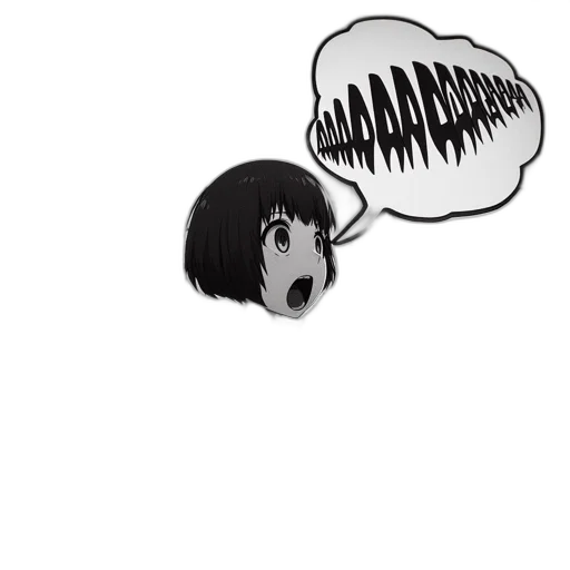 hair, creature, mask, face transparent PNG cut-out