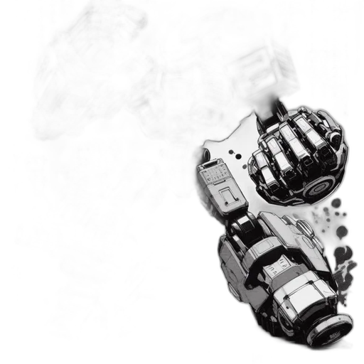robot, weapon, mask, shoes transparent PNG cut-out