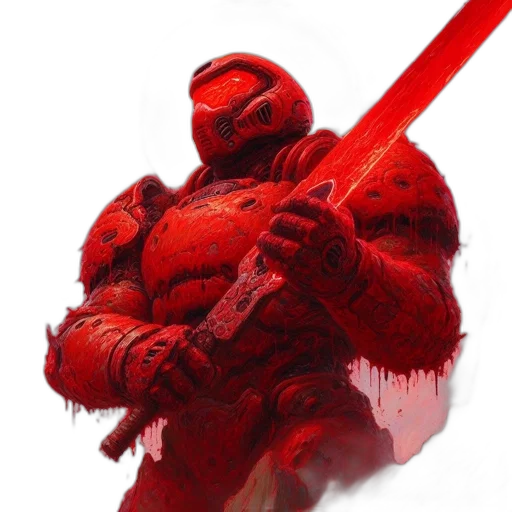 sword, weapon, robot, creature transparent PNG cut-out