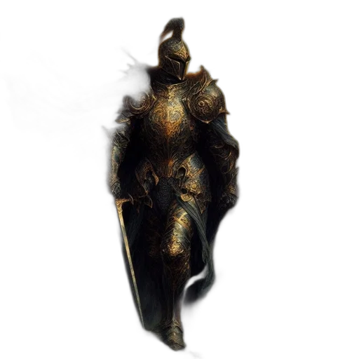 sword, staff, mask, crown transparent PNG cut-out