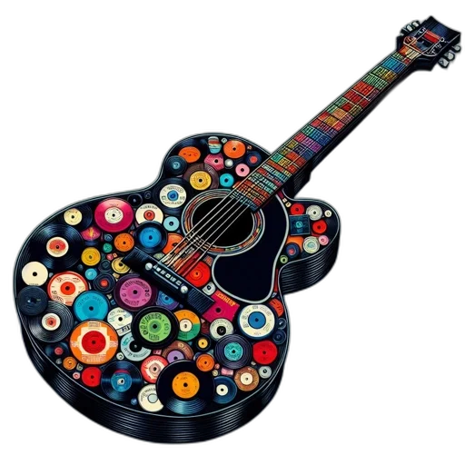 weapon, jewelry, unconventional, guitar transparent PNG cut-out