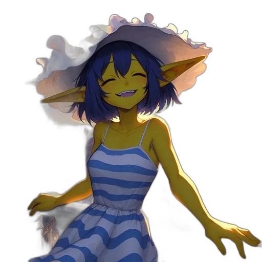 dress, mask, hat, creature transparent PNG cut-out