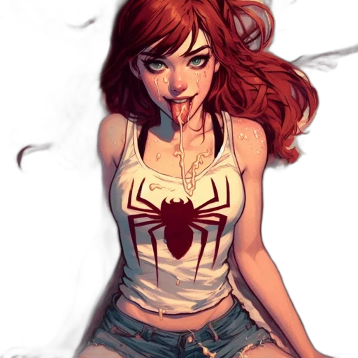 comic book art, concept art, cartoon, fantasy art transparent PNG cut-out