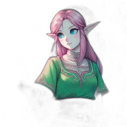 staff, face, dress, dragon transparent PNG cut-out