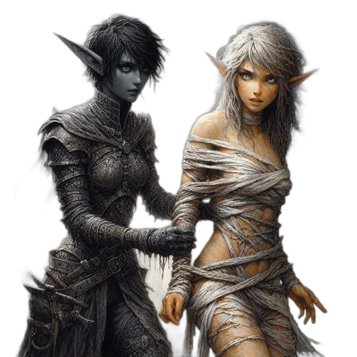 sword, fantasy art, concept art, comic book art transparent PNG cut-out
