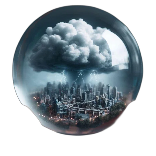 umbrella, concept art, photorealistic, fantasy art transparent PNG cut-out