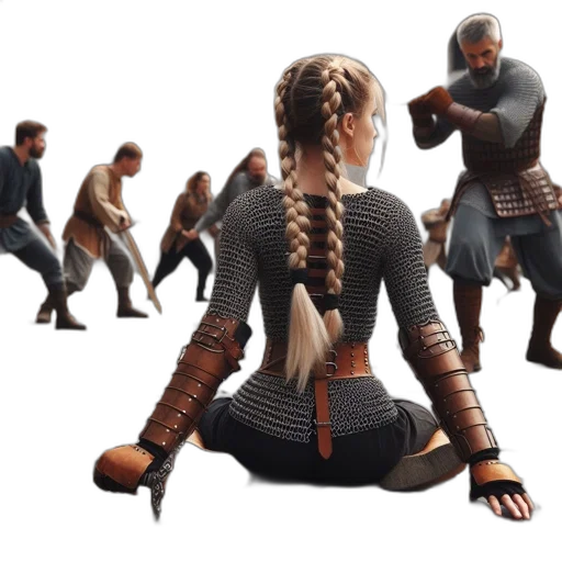 concept art, 3d render, fantasy art, woman transparent PNG cut-out