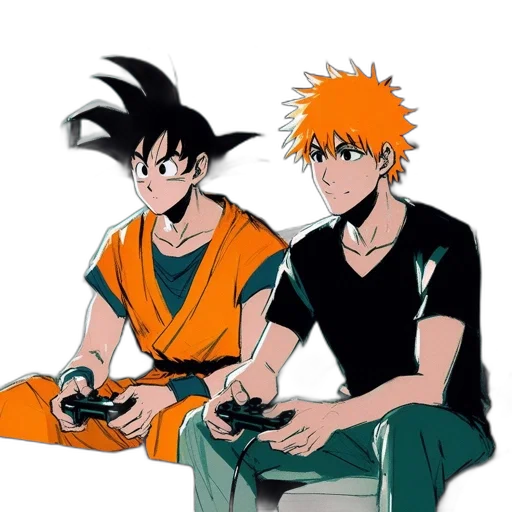 anime, concept art, pixel art, comic book art transparent PNG cut-out