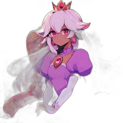 dragon, crown, staff, creature transparent PNG cut-out