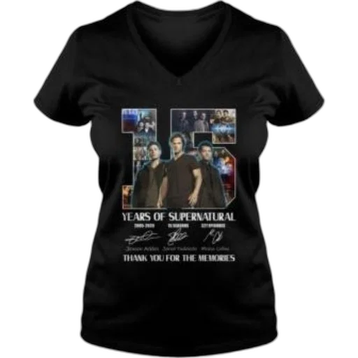 black, v-neck, shirt, years transparent PNG cut-out