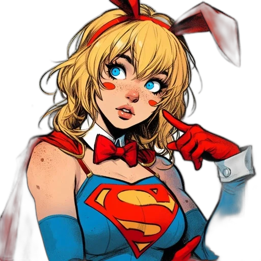 dress, comic book art, cartoon, anime transparent PNG cut-out