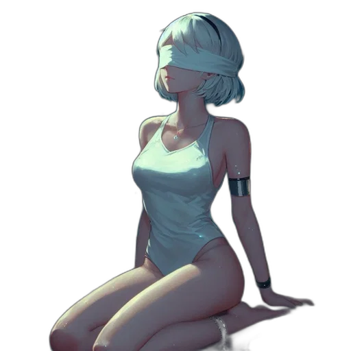 robot, dress, mask, face transparent PNG cut-out