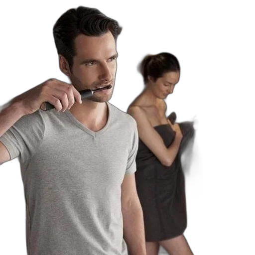 jewelry, 3d render, man, gray transparent PNG cut-out