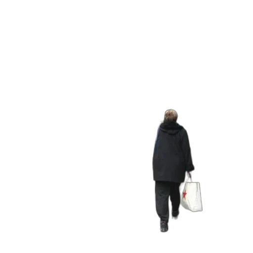 jacket, staff, umbrella, hat transparent PNG cut-out