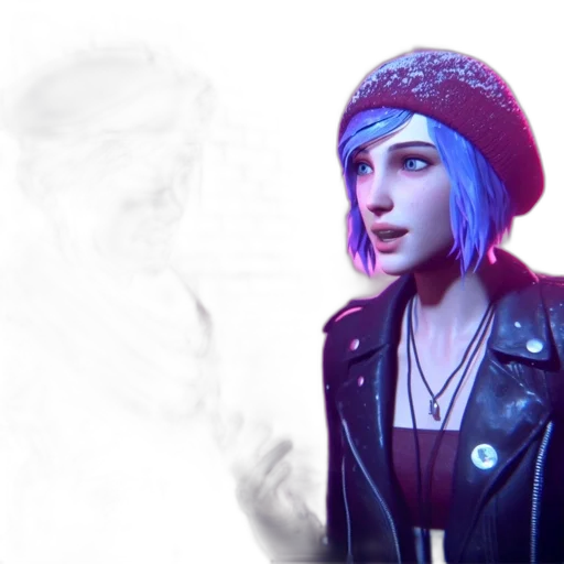 jacket, cyberpunk, concept art, photorealistic transparent PNG cut-out