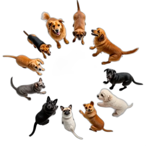 staff, animal, concept art, circular transparent PNG cut-out