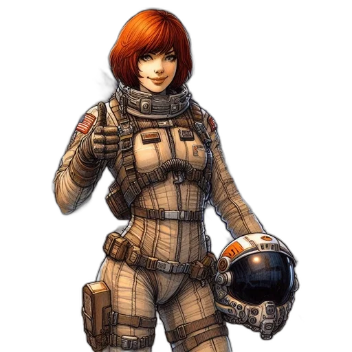 robot, jacket, concept art, pixel art transparent PNG cut-out