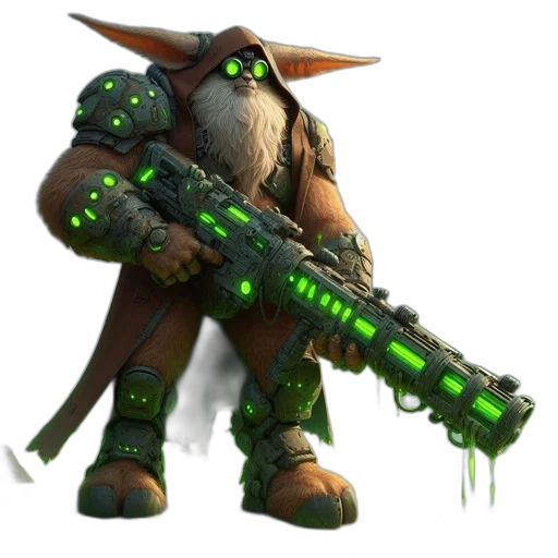 weapon, staff, sword, creature transparent PNG cut-out