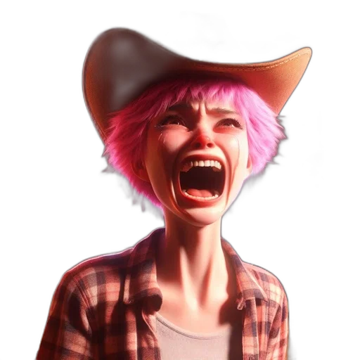 hat, face, creature, animal transparent PNG cut-out