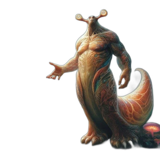dragon, creature, animal, staff transparent PNG cut-out