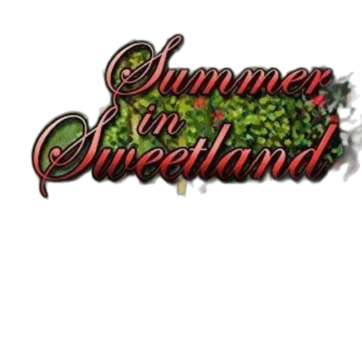 3d render, summer, sweetland, vibrant transparent PNG cut-out