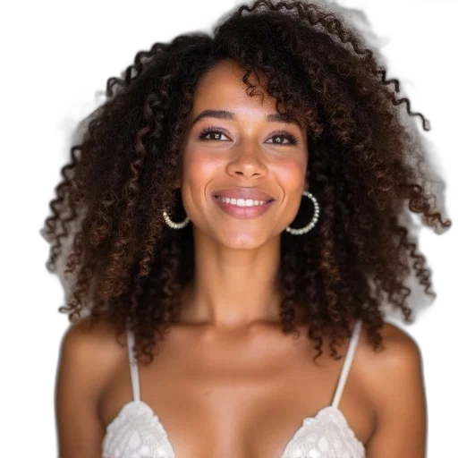 hair, face, jewelry, crown transparent PNG cut-out