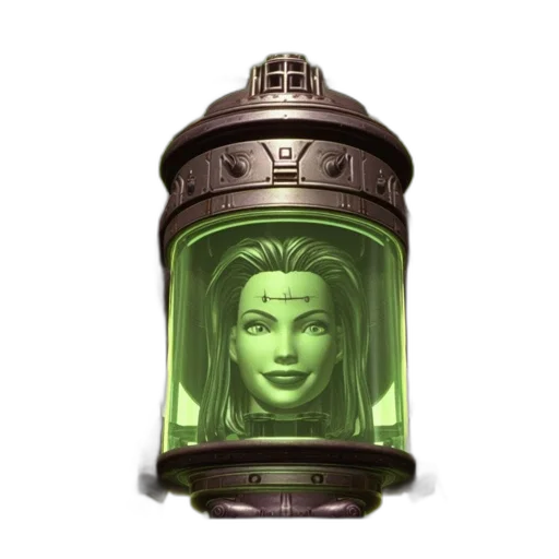 bottle, face, crown, weapon transparent PNG cut-out