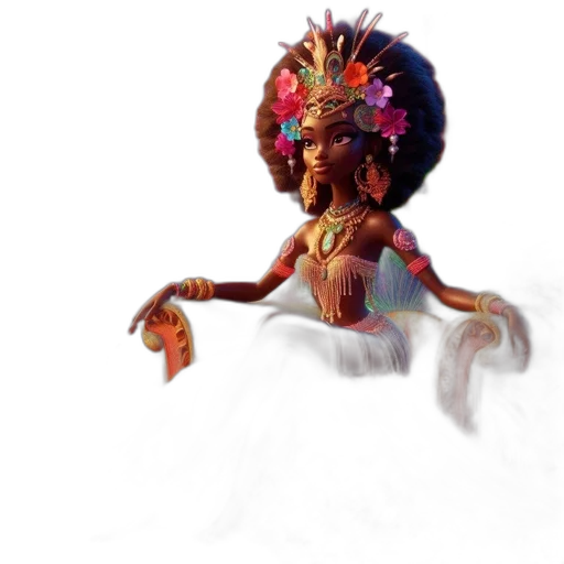 creature, mask, staff, robot transparent PNG cut-out