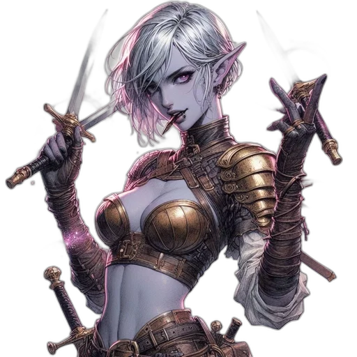 sword, weapon, staff, fantasy art transparent PNG cut-out
