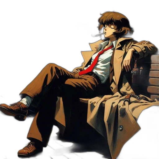 jacket, furniture, staff, concept art transparent PNG cut-out