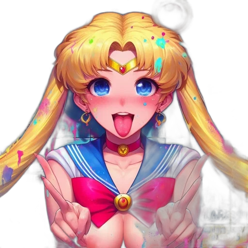 crown, staff, face, dress transparent PNG cut-out