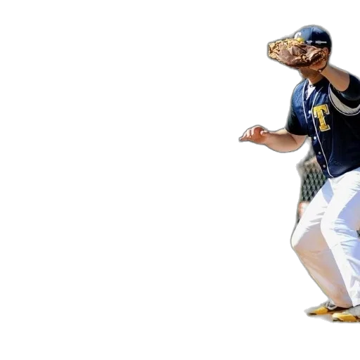 baseball, player, blue, jersey transparent PNG cut-out