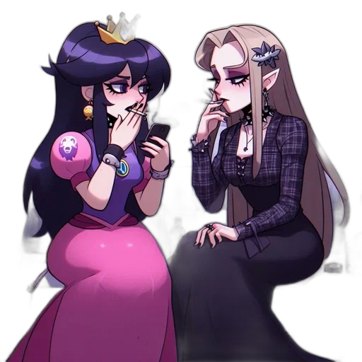 dress, crown, concept art, pixel art transparent PNG cut-out