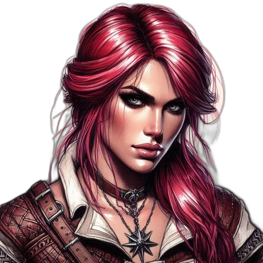 face, fantasy art, comic book art, photorealistic transparent PNG cut-out