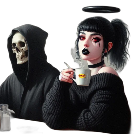 food, mask, face, concept art transparent PNG cut-out