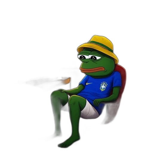 anthropomorphic, frog, sports, jersey transparent PNG cut-out