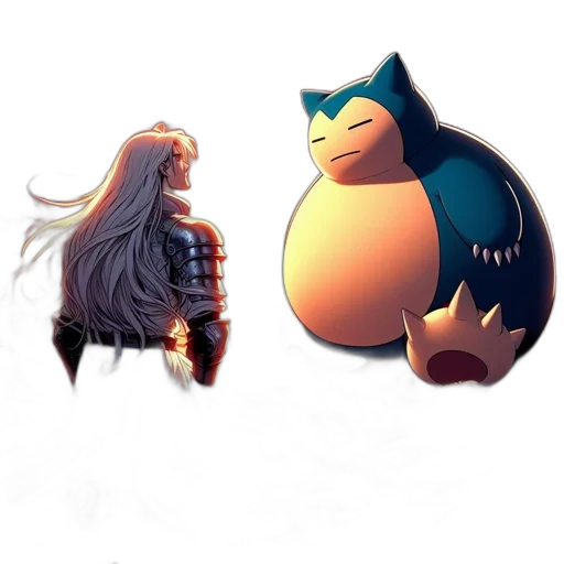 concept art, fantasy art, pixel art, anime transparent PNG cut-out