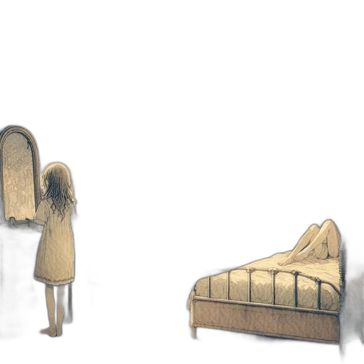 furniture, dress, crown, shoes transparent PNG cut-out