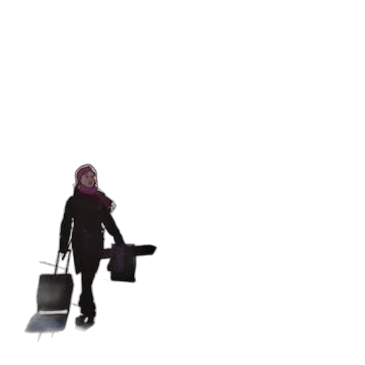 staff, umbrella, robot, jacket transparent PNG cut-out