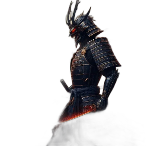 dragon, sword, mask, robot transparent PNG cut-out