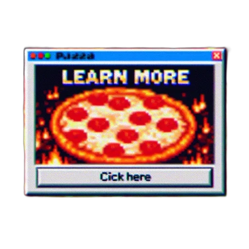 food, weapon, pixel art, 3d render transparent PNG cut-out