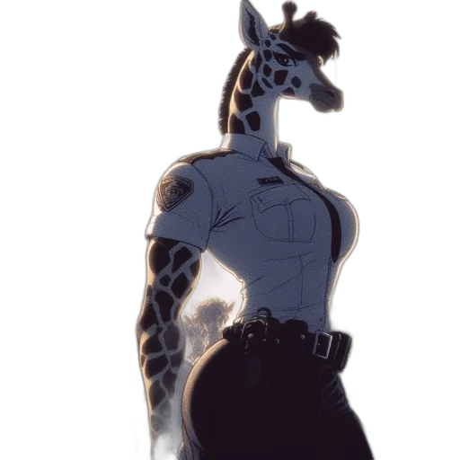 animal, creature, dress, staff transparent PNG cut-out