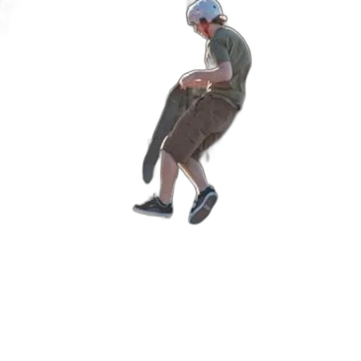 creature, staff, shoes, hat transparent PNG cut-out