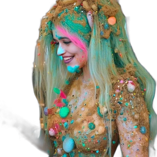 dress, crown, jewelry, mask transparent PNG cut-out