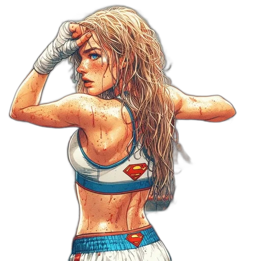 comic book art, concept art, watercolor, pixel art transparent PNG cut-out