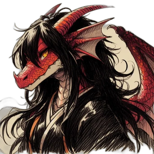 dragon, mask, creature, animal transparent PNG cut-out