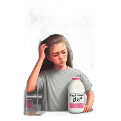 bottle, dress, food, hair transparent PNG cut-out