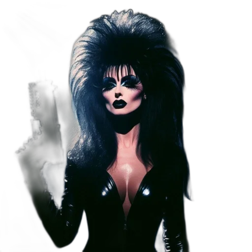hair, comic book art, concept art, fantasy art transparent PNG cut-out